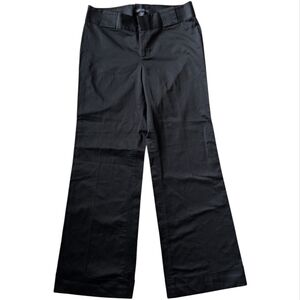 Banana Republic Black Wide-Leg Trousers